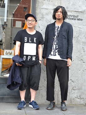 「2 class.ics（トゥークラスドットイクス）のアイテム」を使った、ASATAKUさん（メンズ・160cm）の春コーディネート