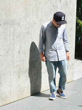 「2 class.ics（トゥークラスドットイクス）のアイテム」を使った、ASATAKUさん（メンズ・160cm）の秋コーディネート