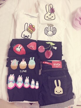 「CUNE（キューン）のアイテム」を使った、せりかさん（レディース・157cm・10代）の秋コーディネート