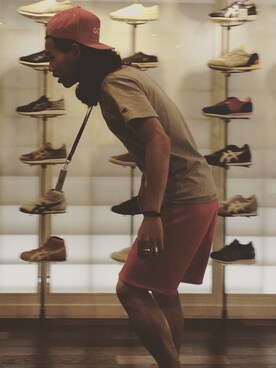 「ODD FUTURE（オッドフューチャー）のアイテム」を使った、charlesさん（メンズ・170cm）の冬コーディネート