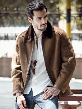 「アー・ペー・セー(A.P.C.)」｜marieantoinetteさん（メンズ・175cm）の秋コーディネート