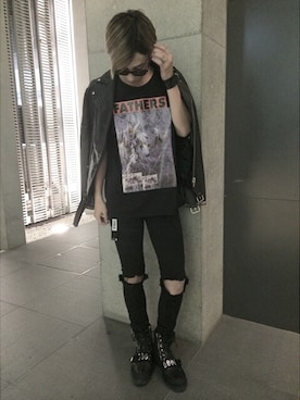 「L.H.P（エルエイチピー）のアイテム（その他）」を使った、NAOさん（メンズ・177cm）の秋コーディネート