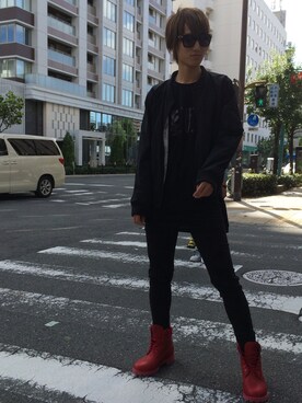 「L.H.P（エルエイチピー）のアイテム」を使った、NAOさん（メンズ・177cm）の秋コーディネート