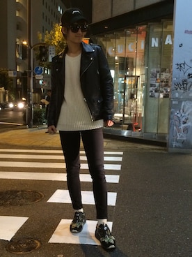 「L.H.P（エルエイチピー）のアイテム」を使った、NAOさん（メンズ・177cm）の冬コーディネート