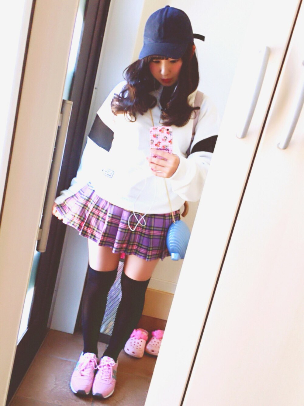 new balance Sサイズ セットアップ JK 、SK、ニーハイソックス