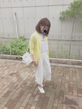 「ちょっとおめかし」｜hakuさん（レディース・163cm）の夏コーディネート