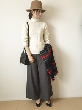 hakuさん（レディース・163cm）の秋コーディネート