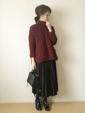 hakuさん（レディース・163cm）の冬コーディネート