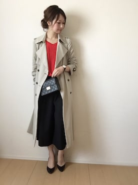 hakuさん（レディース・163cm）の春コーディネート