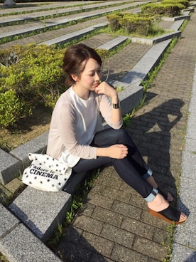 hakuさん（レディース・163cm）の春コーディネート