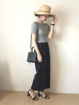 hakuさん（レディース・163cm）の夏コーディネート