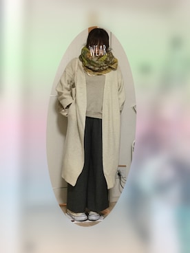 空と白さん（レディース・155cm）の秋コーディネート