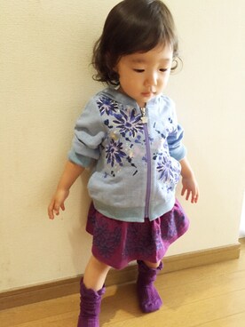 Anna Sui Mini アナスイ ミニ のパーカーを使ったレディース人気ファッションコーディネート Wear