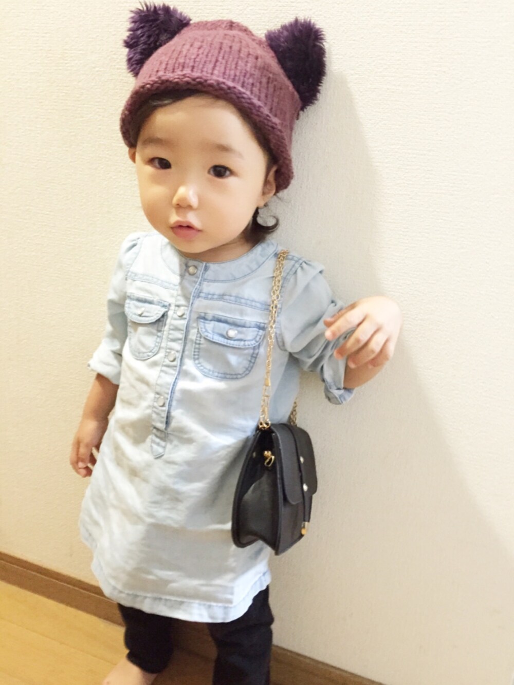 ANNA SUI mini♡モデルコーデ♡150 ANNA SUI mini 2023 COCOkids Collection