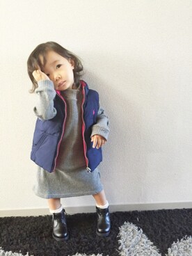 kanonさん(キッズ・80cm)の秋コーディネート