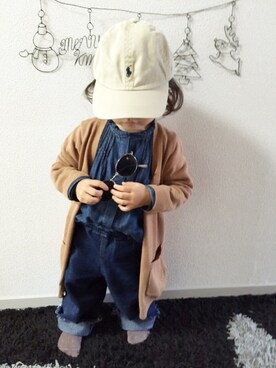 ｋａｎｏｎさん（キッズ・80cm）の秋コーディネート