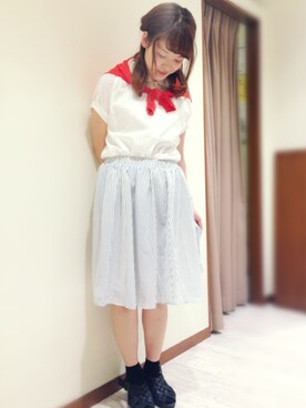 こうのさん（レディース・159cm）の夏コーディネート