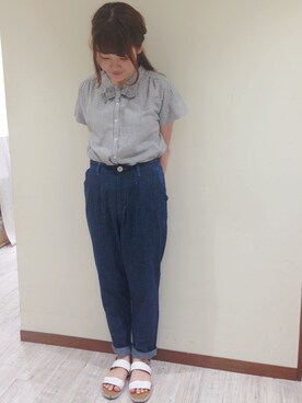 こうのさん(レディース・159cm)の夏コーディネート