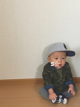 souta✭さん(キッズ・70cm)の冬コーディネート