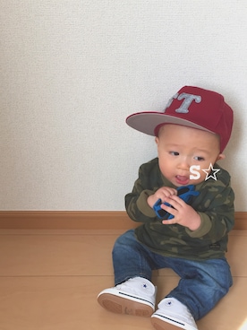 souta✭さん(キッズ・70cm)の冬コーディネート