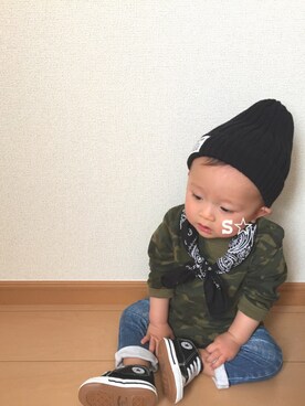 souta✭さん(キッズ・70cm)の春コーディネート