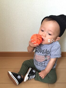 souta✭さん（キッズ・70cm）の春コーディネート