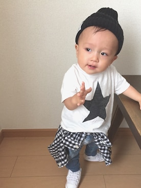 souta✭さん（キッズ・70cm）の春コーディネート