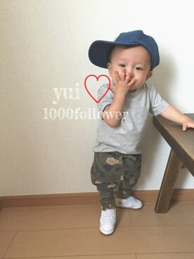 souta✭さん（キッズ・80cm）の夏コーディネート