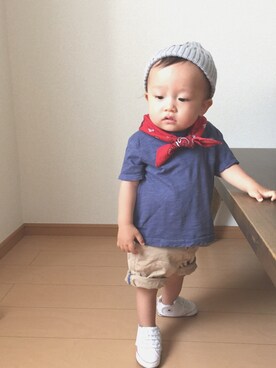 souta✭さん（キッズ・80cm）の夏コーディネート