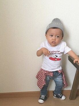 souta✭さん（キッズ・80cm）の夏コーディネート