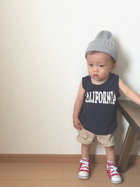 souta✭さん（キッズ・80cm）の夏コーディネート