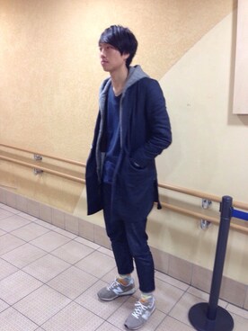 「VICTIM（ヴィクティム）のアイテム（その他アウター）」を使った、soccerさん（メンズ・182cm）の秋コーディネート