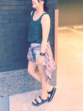 S@KIさん（レディース・172cm）の夏コーディネート