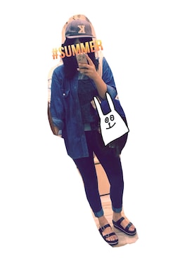 S@KIさん（レディース・172cm）の夏コーディネート