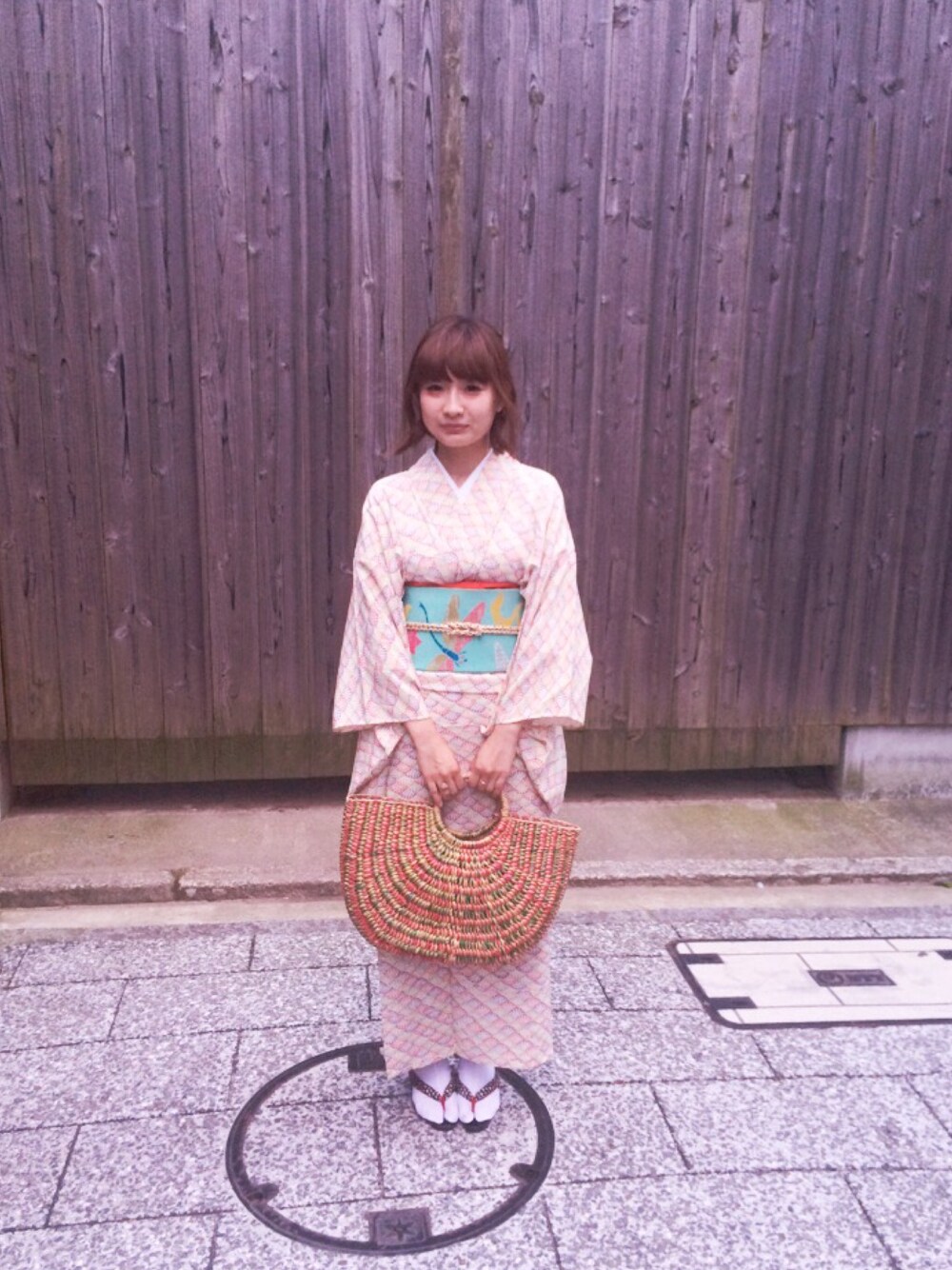 ayuさんの「柄がとっても素敵でした♡（てくてく京都）」を使ったコーディネートの1枚目の写真