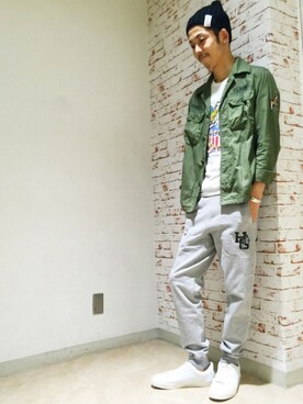 森 拓巳さん（メンズ・176cm）の夏コーディネート