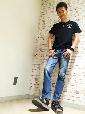 森 拓巳さん（メンズ・176cm）の夏コーディネート