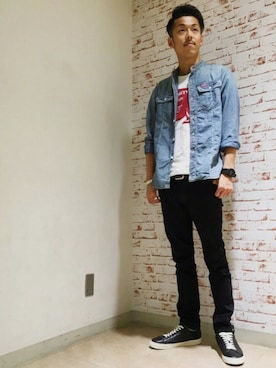 森 拓巳さん(メンズ・176cm)の夏コーディネート