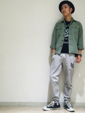 森 拓巳さん（メンズ・176cm）の夏コーディネート