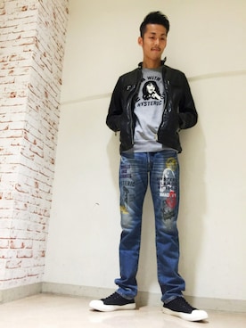 森 拓巳さん(メンズ・176cm)の秋コーディネート