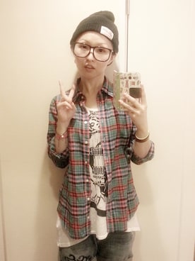 まみりさん（レディース・156cm）の秋コーディネート