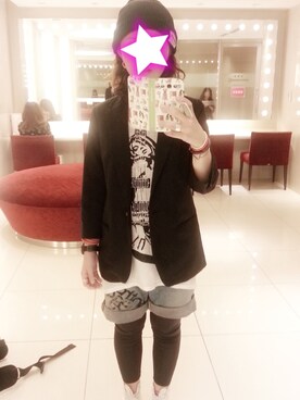 まみりさん（レディース・156cm）の秋コーディネート