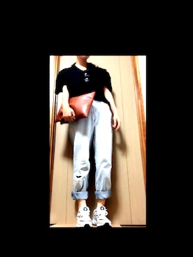 「NIKE（ナイキ）のアイテム（その他、その他）」を使った、🚺            8  7さん（レディース・163cm）の夏コーディネート