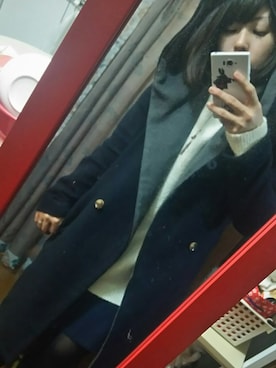 「アイテム（ブーティ）」を使った、かるーぁさん（レディース・159cm・20代）の冬コーディネート