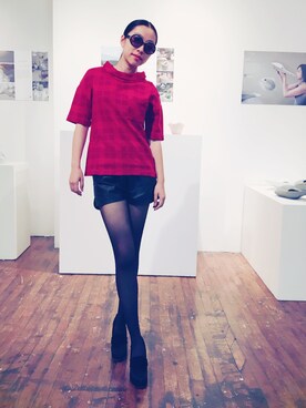 「Marc by Marc Jacobs（マークバイマークジェイコブス）のアイテム（スウェット）」を使った、chanelさん（レディース・165cm）の秋コーディネート