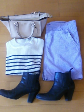 「ハイネックトップス」｜kaoru.mさん（レディース・154cm）の冬コーディネート