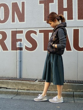 linaさん（レディース・165cm）の冬コーディネート