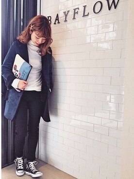 linaさん（レディース・165cm）の冬コーディネート