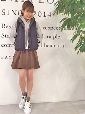 linaさん（レディース・165cm）の秋コーディネート