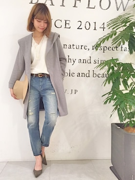 linaさん（レディース・165cm）の秋コーディネート